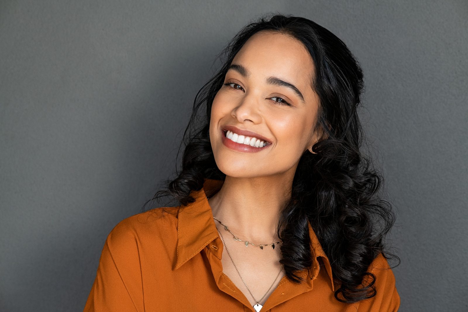 A bright smile